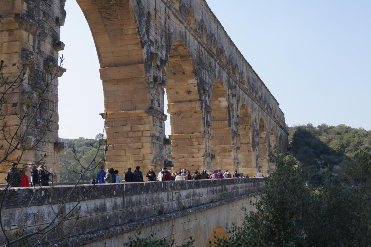 Confortable Villa De Vacances Entre Nimes, Le Pont Du Gard, Uzes, Arles, Avignon Marguerittes Exteriér fotografie
